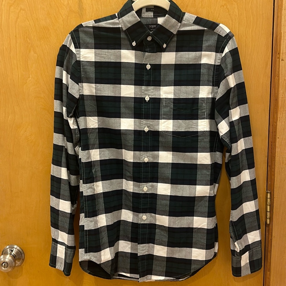 Men’s J.Crew Green Button Down